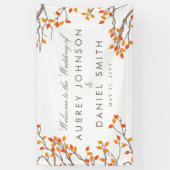 Blissful Branches Wedding Spandoek (Verticaal)
