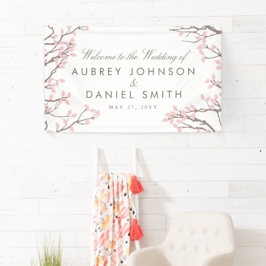 Blissful Branches Wedding Spandoek (Insitu)