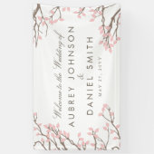 Blissful Branches Wedding Spandoek (Verticaal)