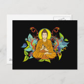 Blissful Buddha Briefkaart (Voorkant / Achterkant)