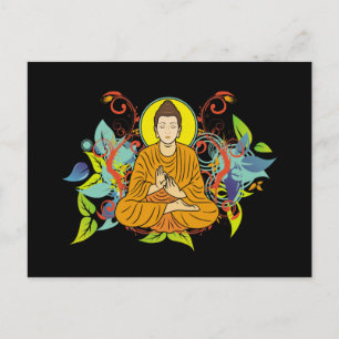Blissful Buddha Briefkaart
