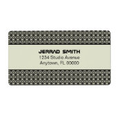 Blissful Chic-labels Etiket (Voorkant)