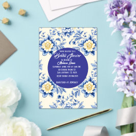 Blissful Chinoiserie Bridal Shower Invitation Acryl Uitnodigingen