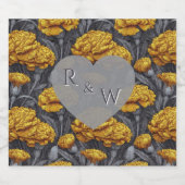 Blissful Custom Carnation Fantasy Outdoor Wedding Bier Etiket (Enkel label)