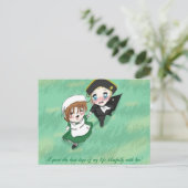 Blissful Days Briefkaart (Staand voorkant)