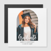 Blissful Graduation Invitation Card (Voorkant / Achterkant)