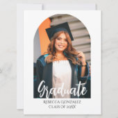 Blissful Graduation Invitation Card (Voorkant)