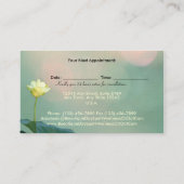 Blissful Lotus Serene Spa Wellness Appointment Afsprakenkaartje (Achterkant)