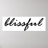 Blissful Poster (Voorkant)