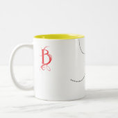 Blissful Tweekleurige Koffiemok (Links)