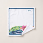 Blissful Waves & Turtle  handdoekset Bad Handdoek (Wasdoekje)