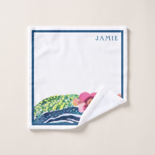 Blissful Waves & Turtle  handdoekset Bad Handdoek (Wasdoekje)