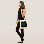 Blissvolledig geïntroverteerde Canvas tas (Voorkant (model))
