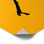 Blister Beetle Silhouette Poster (Hoek)