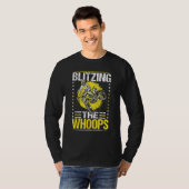 Blitsing the Whoops Motocross Supercross Dirt T-shirt (Voorkant volledig)