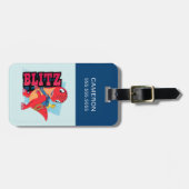 Blitz | Dino Ranch Bagagelabel (Voorkant horizontaal)