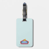 Blitz | Dino Ranch Bagagelabel (Achterkant verticaal)