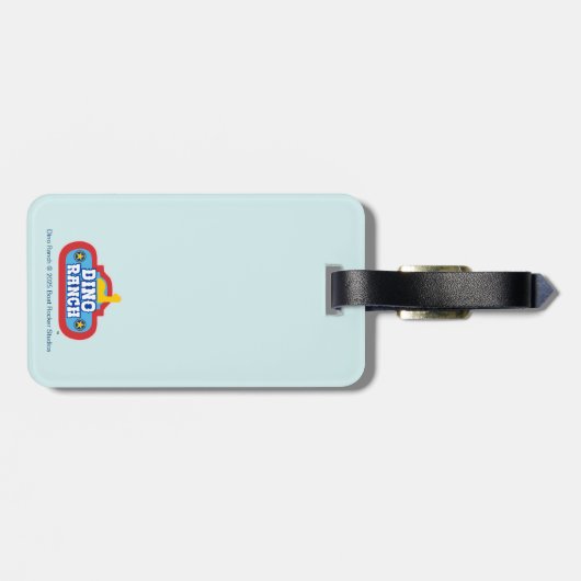 Blitz | Dino Ranch Bagagelabel (Achterkant horizontaal)