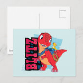 Blitz | Dino Ranch Briefkaart (Voorkant / Achterkant)