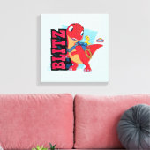 Blitz | Dino Ranch Canvas Afdruk (Insitu (Woonkamer))