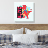 Blitz | Dino Ranch Canvas Afdruk (Insitu (Slaapkamer))