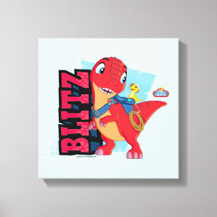 Blitz   Dino Ranch Canvas Afdruk