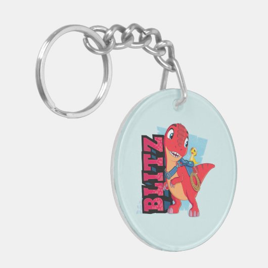 Blitz | Dino Ranch Sleutelhanger (Voorkant Links)