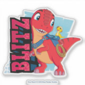 Blitz | Dino Ranch Sticker (Voorkant)