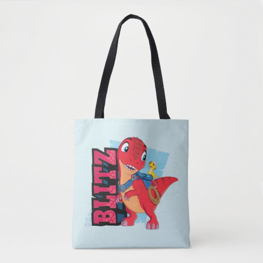 Blitz | Dino Ranch Tote Bag (Voorkant)