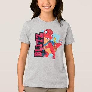 Blitz   Dino Ranch Tri-Blend Shirt