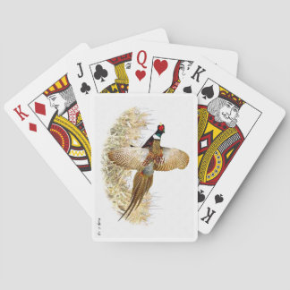 Blitz Outdoor "Fheasant in Flight Plays Cards" Pokerkaarten