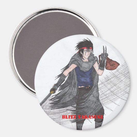 Blitz Takasugi - Magneet (Voorkant / Achterkant)