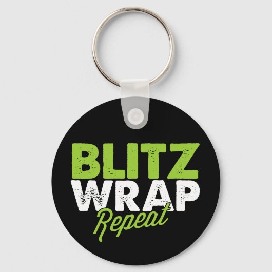 Blitz Wrap herhaal Sleutelhanger - Lichaamschroot (Voorkant)