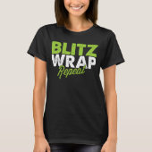 Blitz Wrap herhalen - Dames T-Shirt (Voorkant)