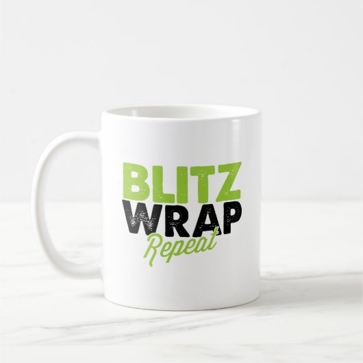 Blitz Wrap Herhaling - KoffieMok (Links)