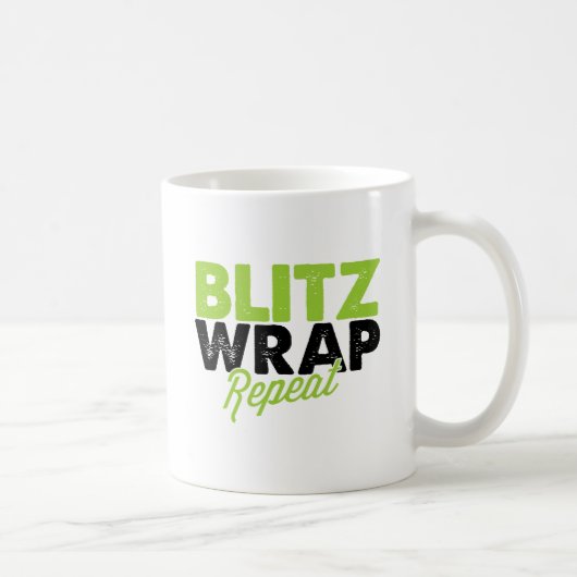 Blitz Wrap Herhaling - KoffieMok (Rechts)
