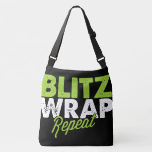 Blitz Wrap Herhaling Kruislichaamzak Crossbody Tas