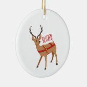 Blitzen Keramisch Ornament (Rechts)