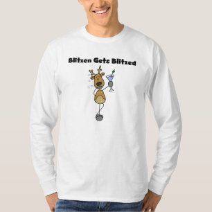 Blitzen krijgt geblitseerd lange hoes T-shirt
