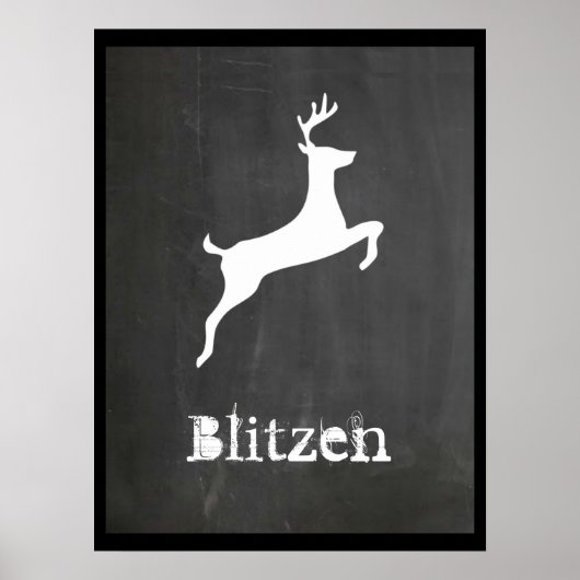 Blitzen Poster (Voorkant)