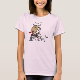 Blitzen Rendier Kerst T-shirts en Cadeaus