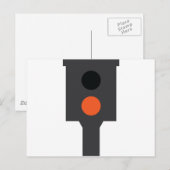 Blitzerpictogram Briefkaart (Voorkant / Achterkant)