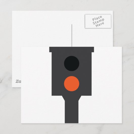 Blitzerpictogram Briefkaart (Voorkant / Achterkant)