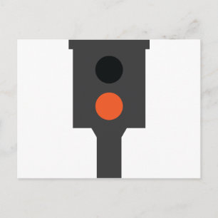 Blitzerpictogram Briefkaart