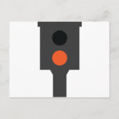 Blitzerpictogram Briefkaart (Voorkant)