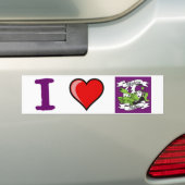 Blitzkrieg Betties bumpersticker (Op auto)