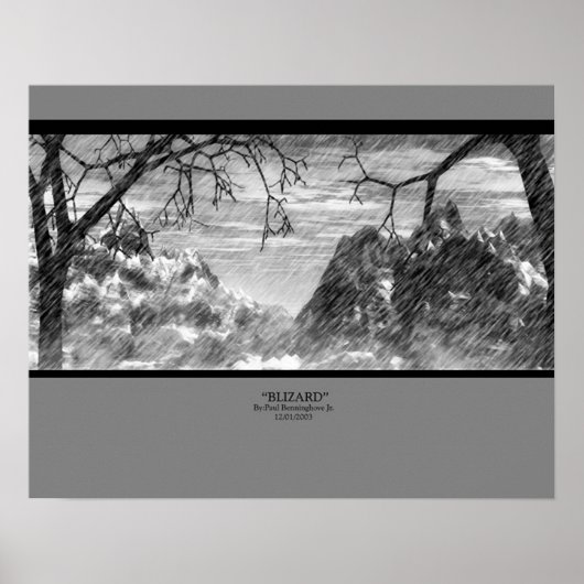 Blizard Poster (Voorkant)