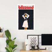 Blizzand Embrace Vintage Reclameposter Poster (Thuiskantoor)