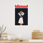 Blizzand Embrace Vintage Reclameposter Poster (Keuken)
