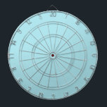 Blizzard Blue (effen kleur) Dartbord<br><div class="desc">Blizzard Blue (effen kleur)</div>